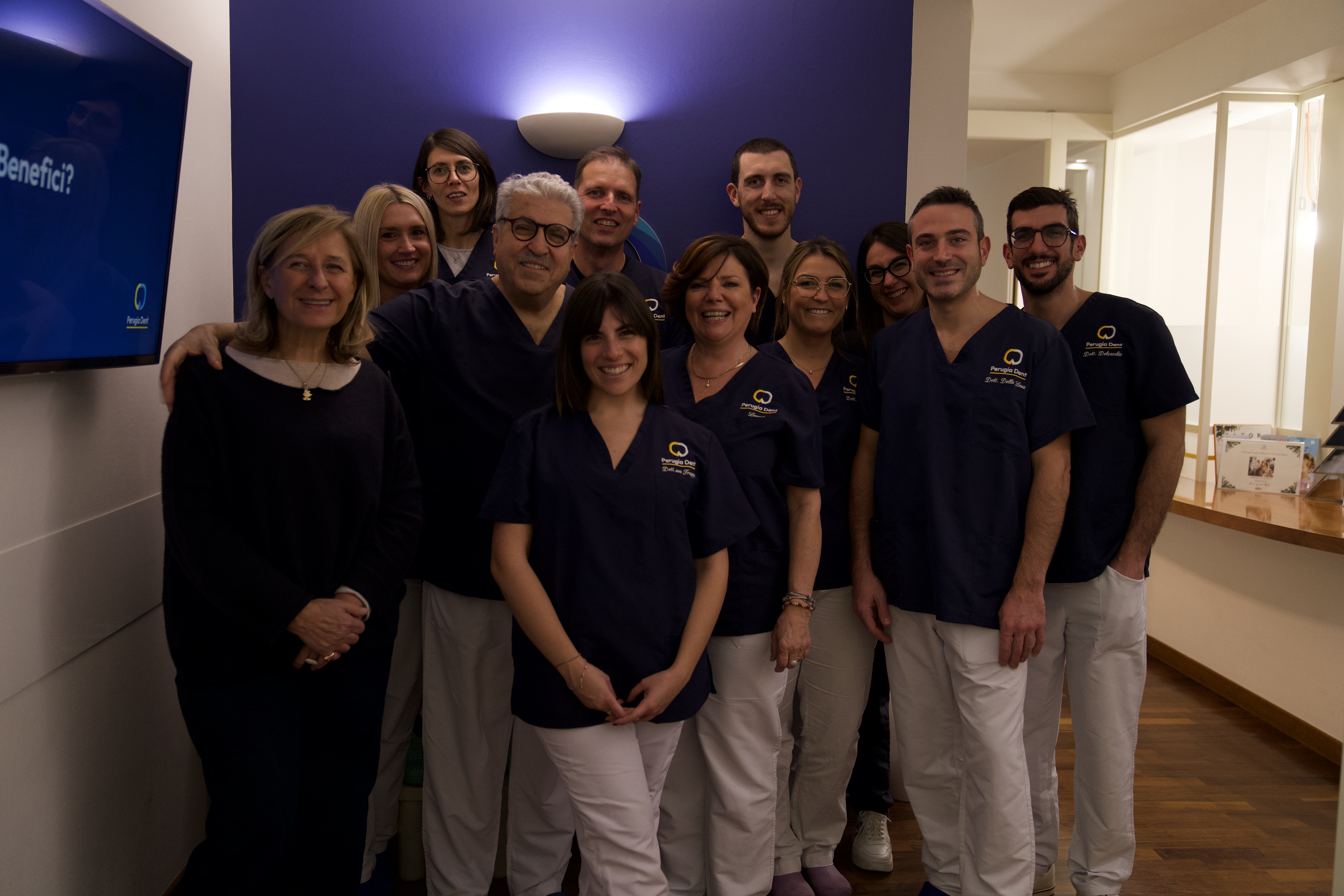 Il team di Perugia Dent
